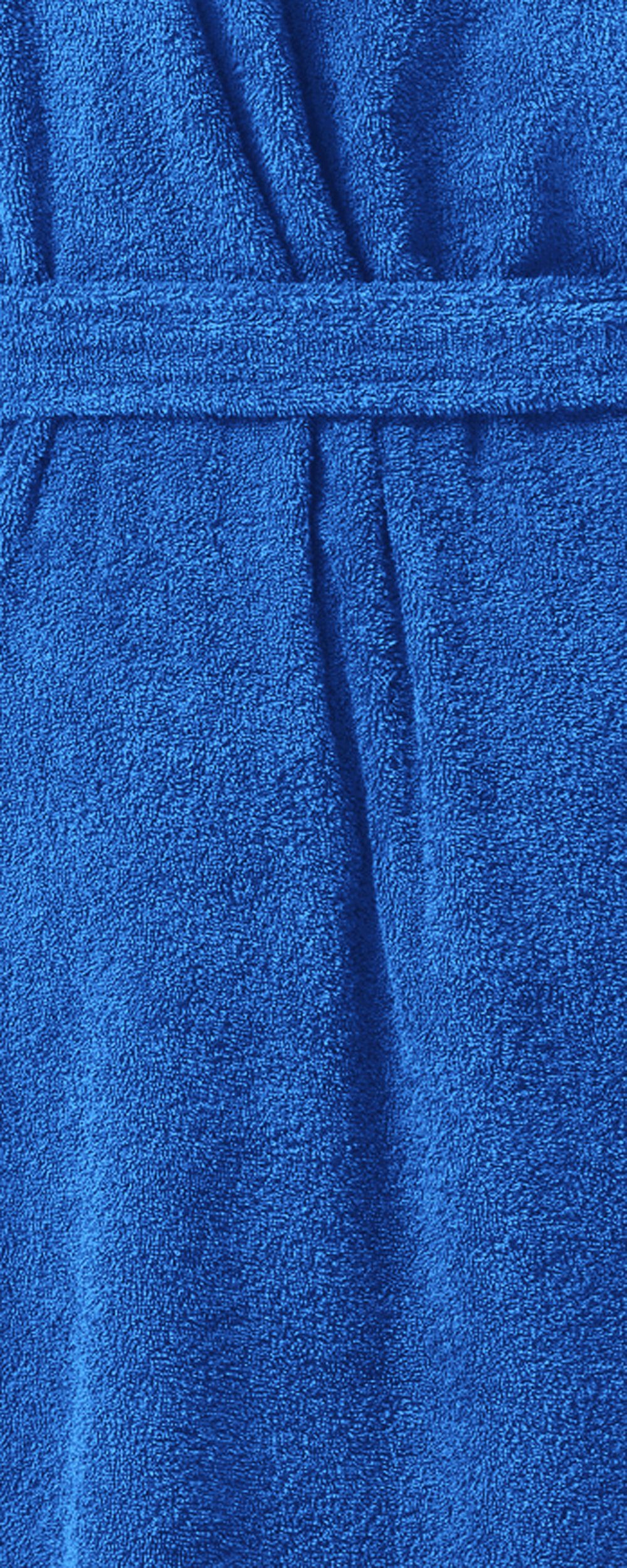 Arus Herrenbademantel Astrom aus Baumwoll-Frottee, Reisebademantel, Saunamantel, 100% Baumwolle, Kapuze, Gürtel, mit Kapuze, wadenlang oder extra lang, 100% Baumwolle