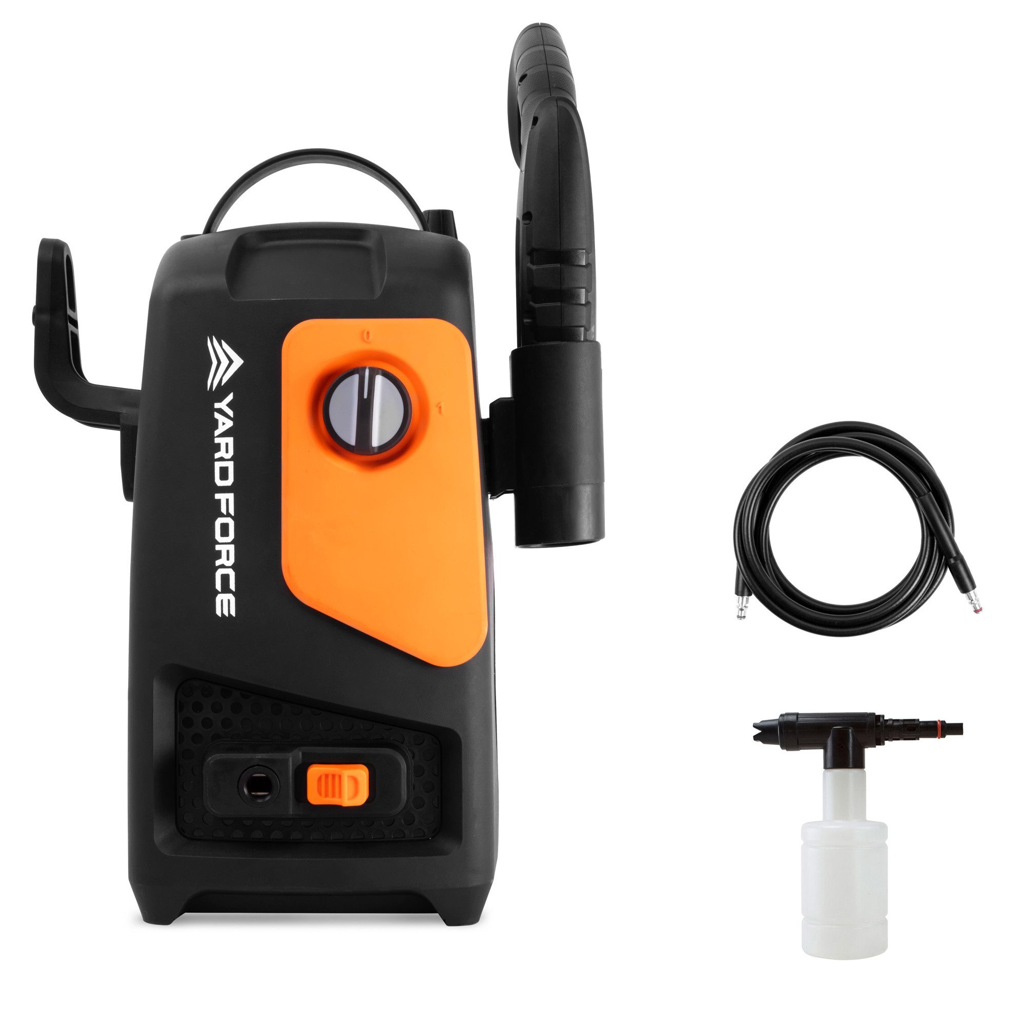 Yardforce Hochdruckreiniger EW U11B, 1600.00 W, Fördermenge max: 400 l/h, mit kraftvollem 1.600-Watt-Universal-Motor