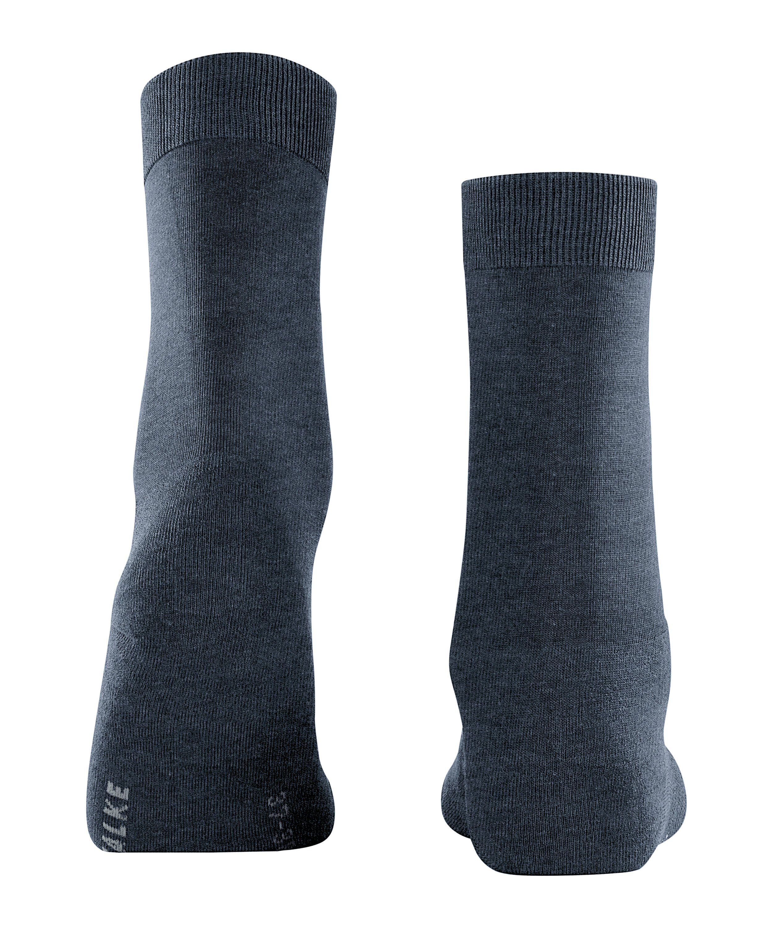 navy FALKE mel. (1-Paar) (6127) ClimaWool Socken