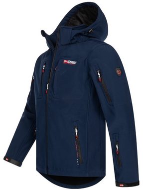 Geographical Norway Softshelljacke Herren Frühlings Jacke Softshell Jacke Outdoor Regen Übergangs Jacke