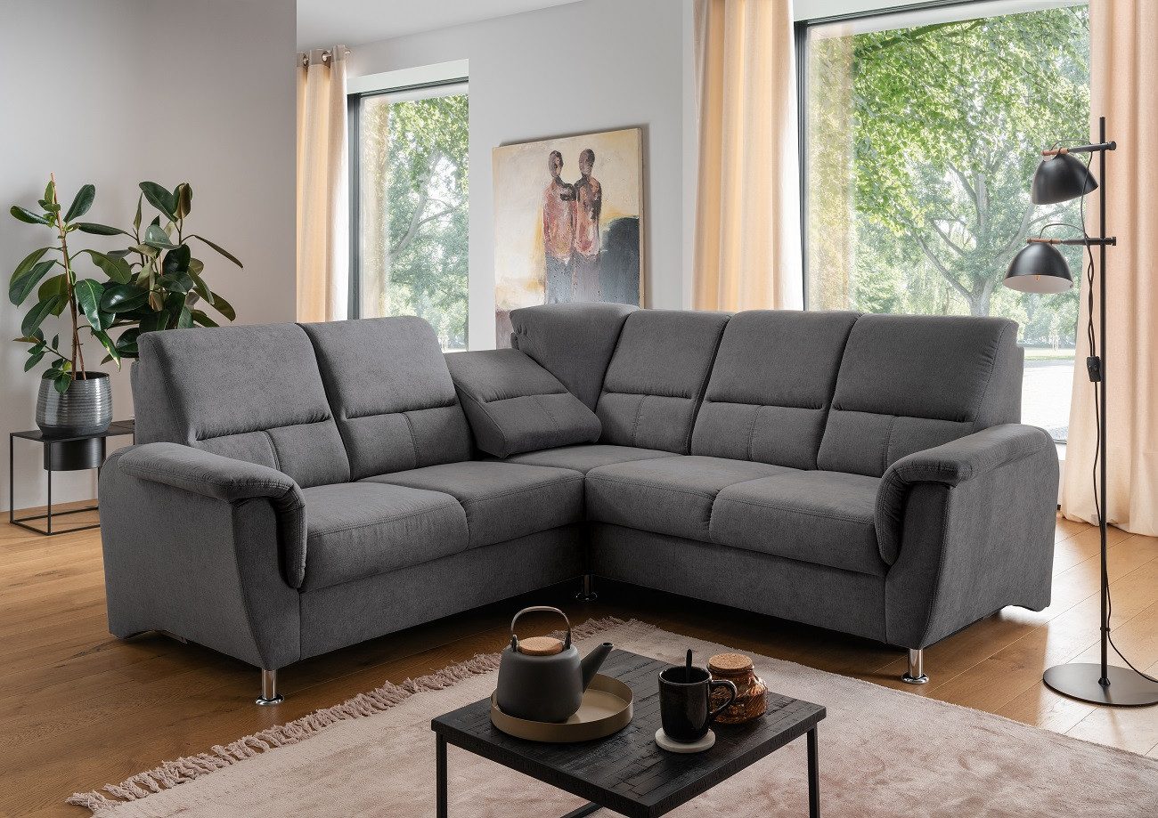 Myhomelando Ecksofa Paris 3, mit einer verstellbaren Rückenlehne
