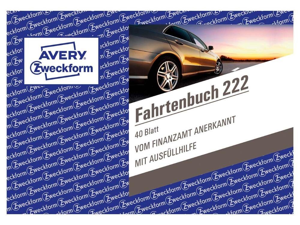 Formularblock Avery Zweckform Formularbuch '222' Fahrtenbuch