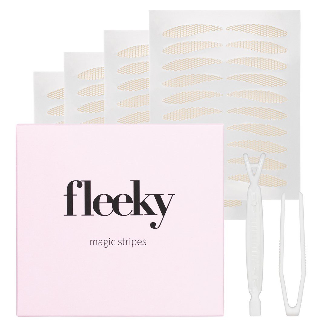 fleeky Augenlid-Tape Magic Stripes Unsichtbar Sofort-Lifting ohne OP Schlupflider straffen mit Eyelid Tape – unsichtbar & Make-up-fest