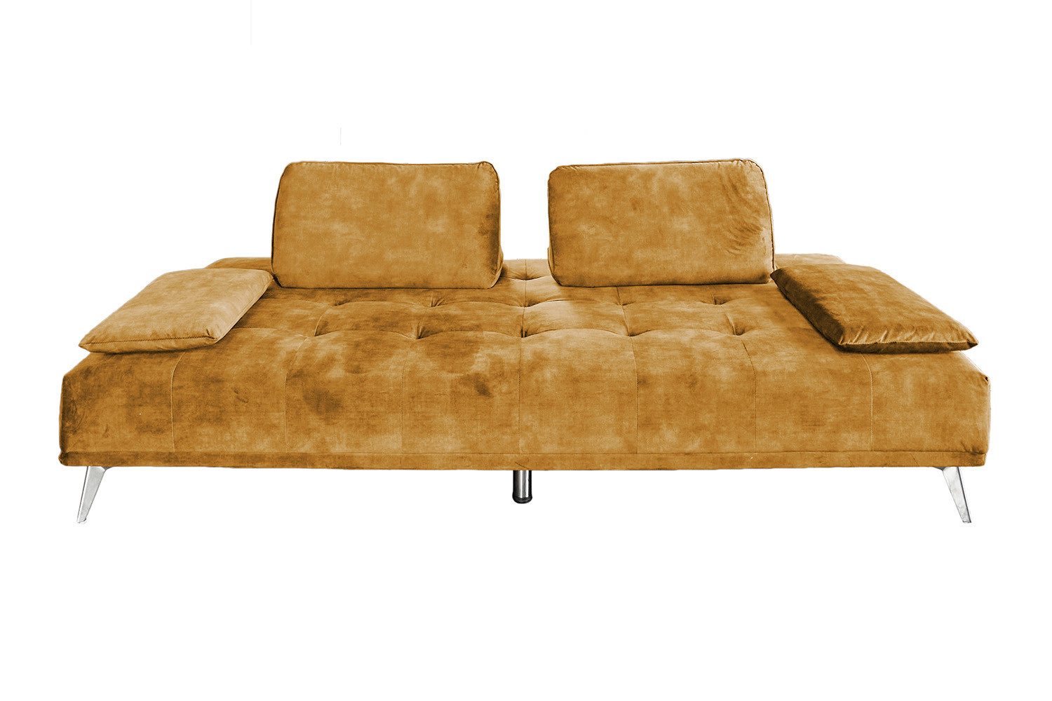 KAWOLA Schlafsofa WIOLO Velvet cognac - günstig online kaufen