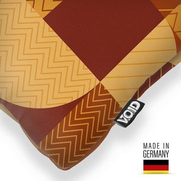 Kissenbezug, VOID (1 Stück), Vintage 70er Tapete Muster mustern farbe abstrakt kreis geometrisch d