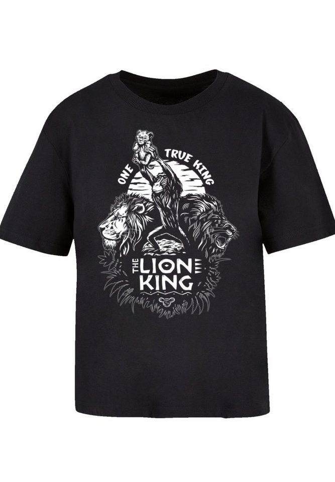F4NT4STIC T-Shirt Disney König der Löwen One True King Premium Qualität,  Komfortabel und vielseitig kombinierbar