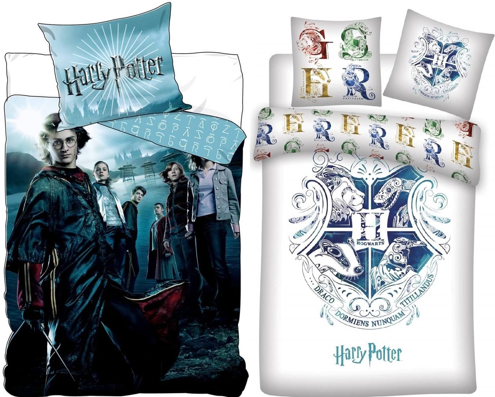 Bettwäsche »Harry Potter und der Feuerkelch - 2 x Bettwäsche-Set, 135x200 &  80x80«, Harry Potter, 100% Baumwolle online kaufen | OTTO