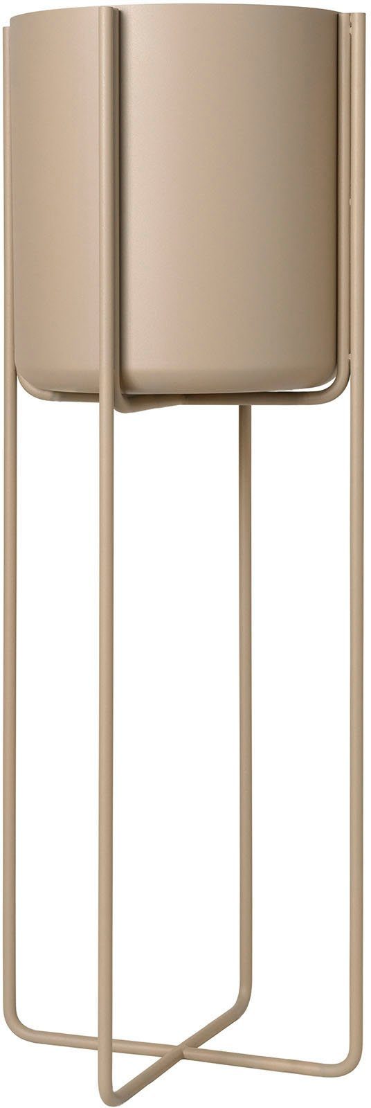 blomus Übertopf Pflanzgefäß mit Gestell -KENA- Nomad günstig online kaufen