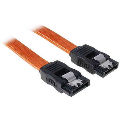 Bitfenix »SATA 3 Kabel 30 cm - sleeved« Computer-Kabel, (30.00 cm), Festplatten Anschlusskabel