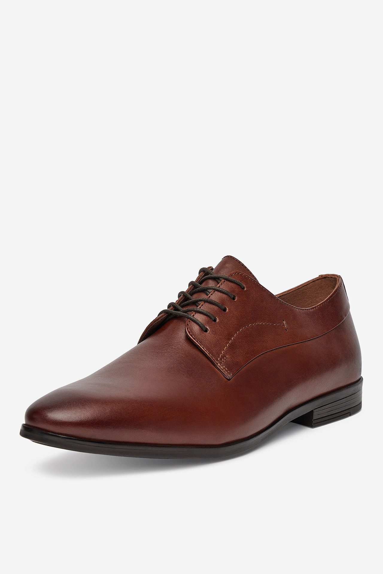 LASOCKI Elegante Herren Halbschuhe aus Leder – Braun Bootsschuh