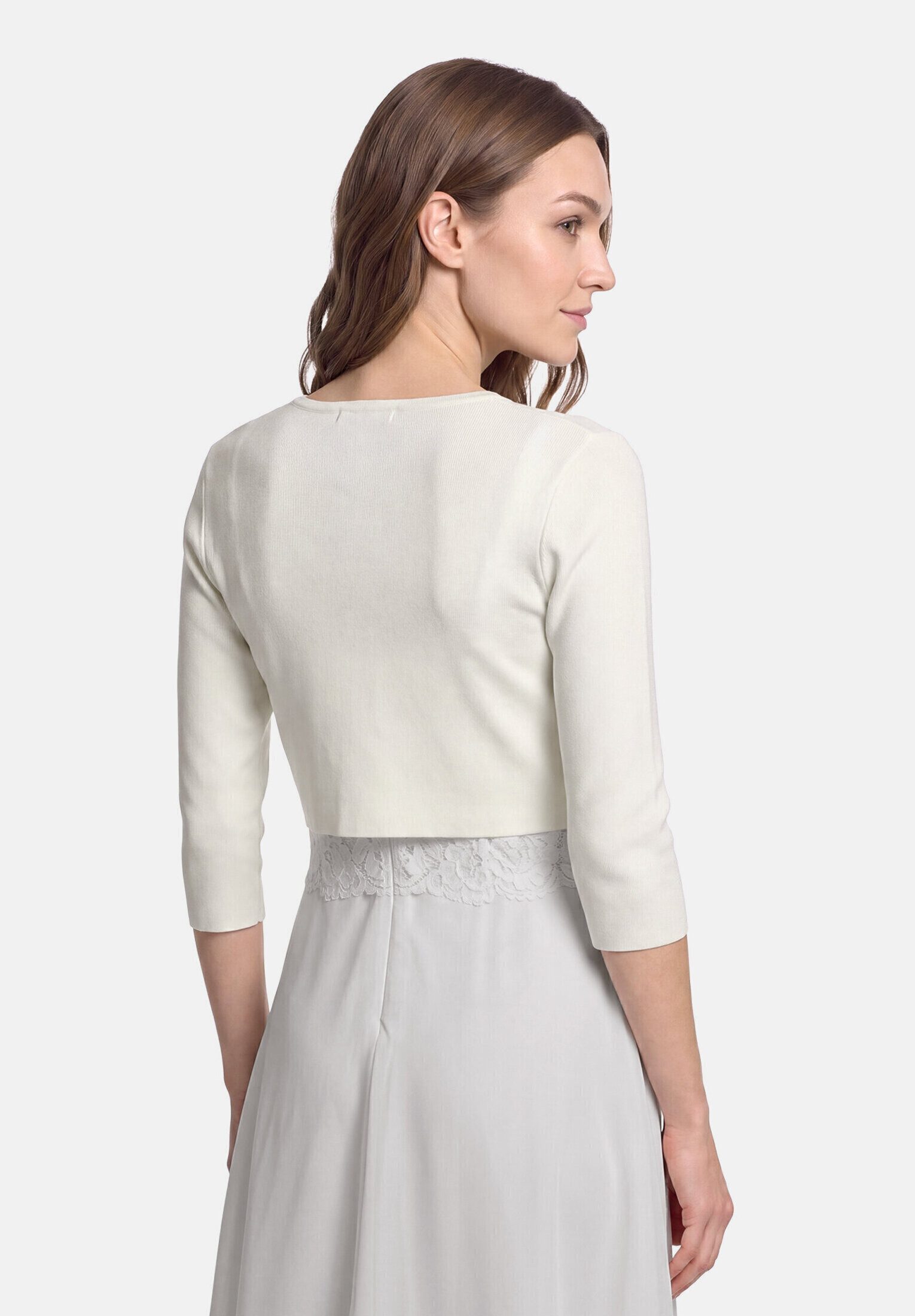 Vera Mont Strickjacke Damen langarm (1-tlg) Ärmelschlitz