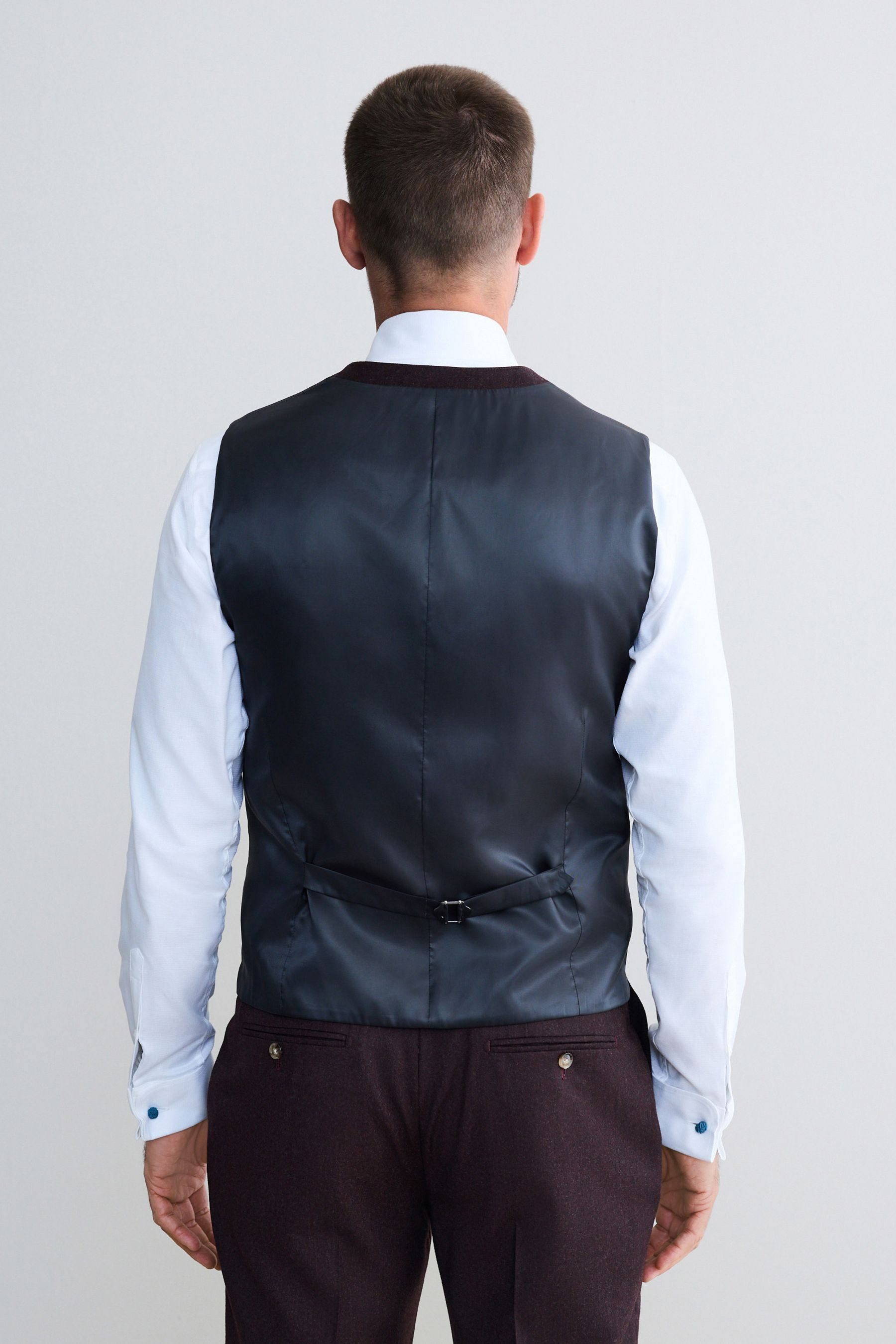 Next Anzugweste Signature Zignone Flanellanzug: Weste günstig online kaufen