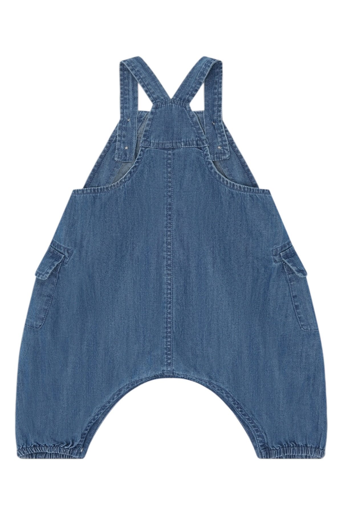 Hust & Claire Latzhose HCMaks Chambray (1-tlg) Latzhose „Maks Chambray“ aus Denim – Jungen & Unisex