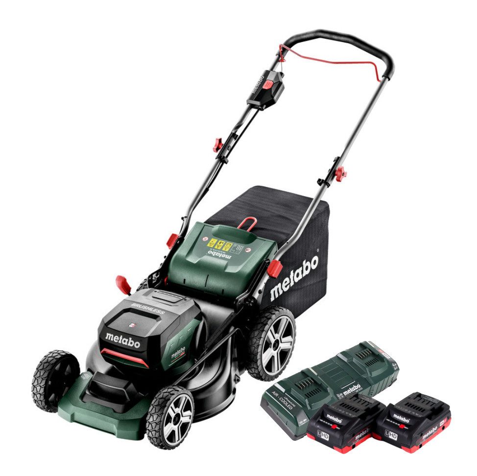 metabo Akkurasenmäher RM 36-18 LTX BL 46 Akku Rasenmäher 36 V (2x 18 V) 46 cm Brushless