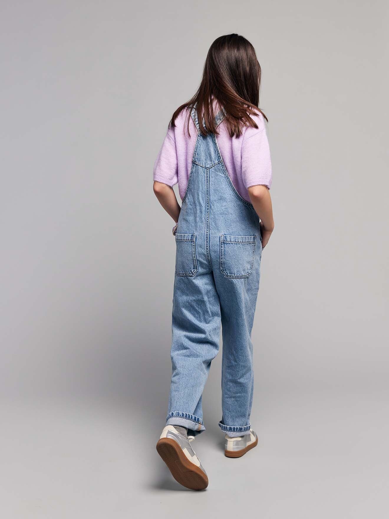 jonen Jumpsuit Latzjeans Mädchen Beach club – Bild 4 von 5