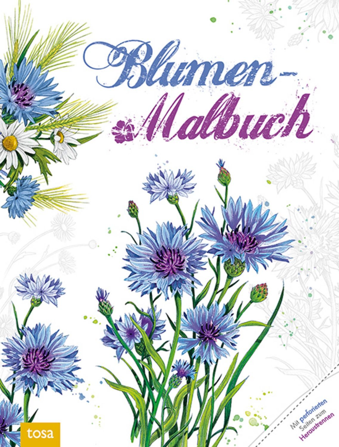 Blumen-Malbuch / diverse
