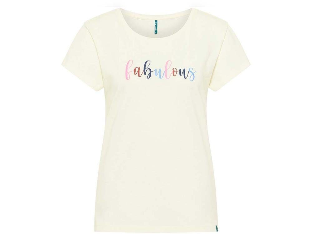 Tranquillo T-Shirt tranquillo Bio-Damen-T-Shirt mit Schriftzug