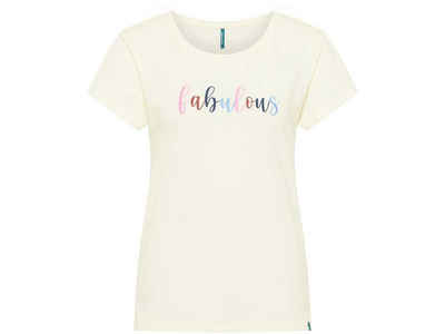 Tranquillo T-Shirt tranquillo Bio-Damen-T-Shirt mit Schriftzug