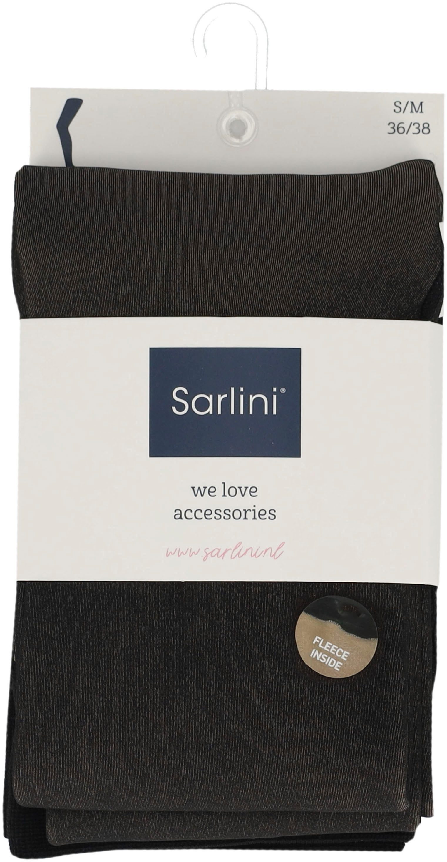 Sarlini Thermostrumpfhose LADIES FLEECE LINED TIGHTS im transparenten Look mit angenehmer Fleece-Fütterung in Feinstrumpfhosenoptik