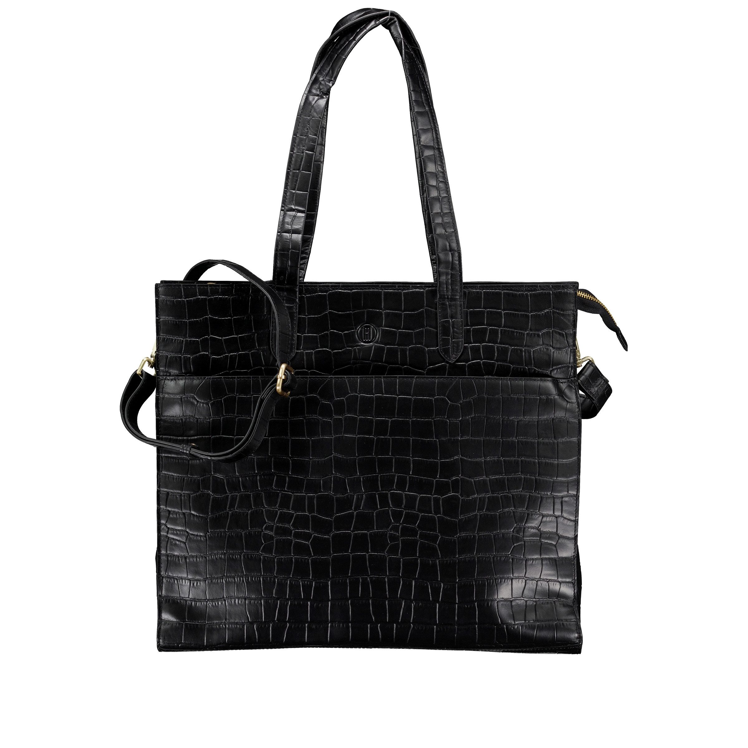 Hausfelder Manufaktur Shopper Kroko (1-tlg)