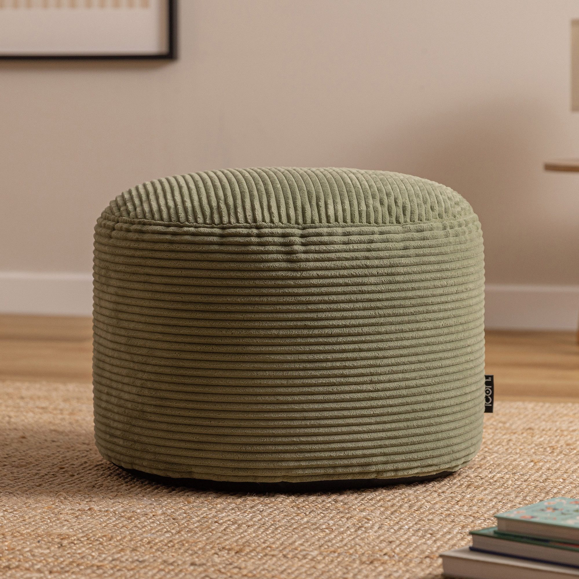 icon Pouf XL aus Cord „Milano“, mit Füllung günstig online kaufen