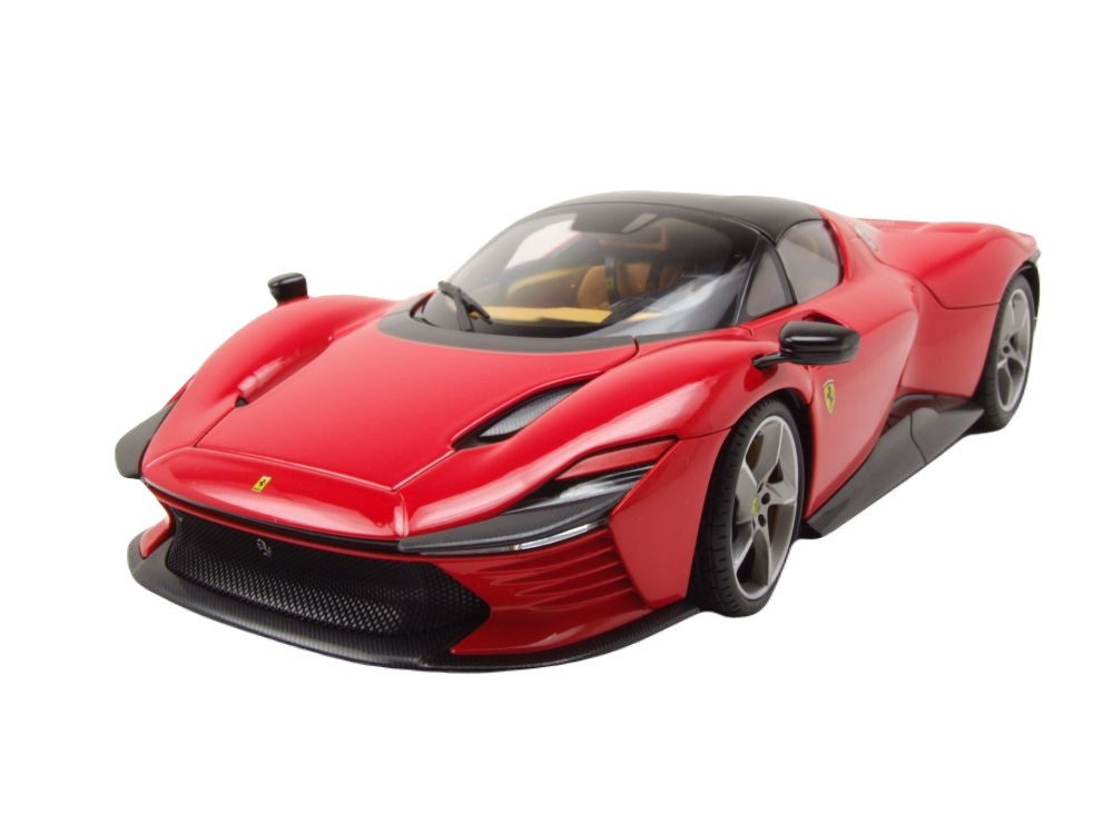 Bburago Modellauto Ferrari Daytona SP3 rot, Maßstab 1:18