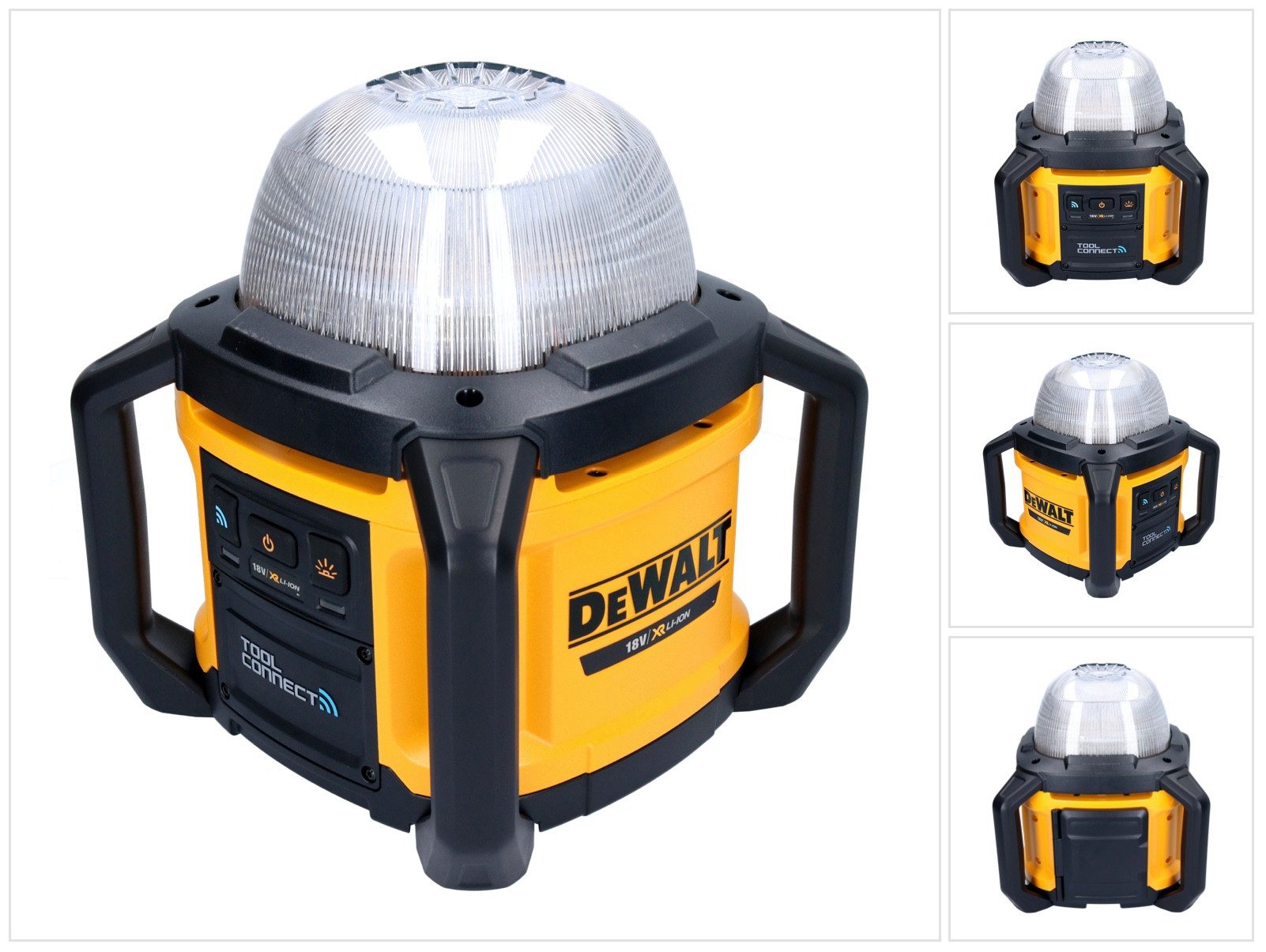 DeWalt Точечные светильники DCL 074 Akku Baustellenstrahler Прожекторы 18 V 5000 lm 4000 Kelvin Sol