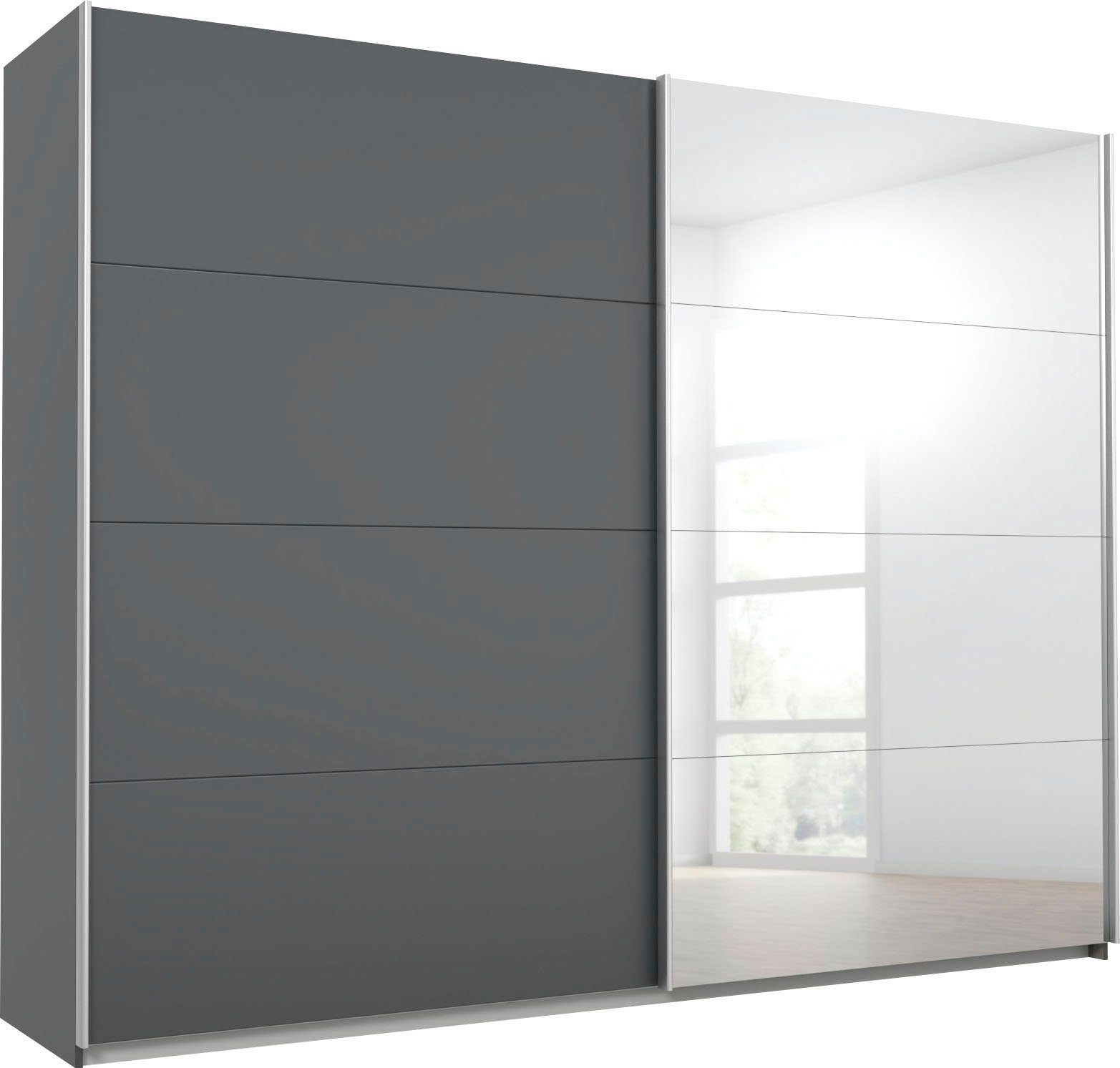rauch Schwebetürenschrank "Quadra", mit Spiegelelementen günstig online kaufen