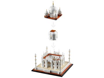 LEGO® Konstruktionsspielsteine LEGO® Architecture - Taj Mahal, (Set, 2022 St)