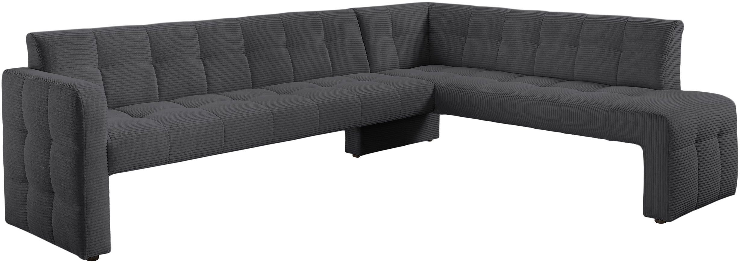 exxpo - sofa fashion Essbank Barista, bequem und elegant, hohe Bodenfreiheit, Eckbank Barista bequem und elegant, hochwertige Detailverarbeitung