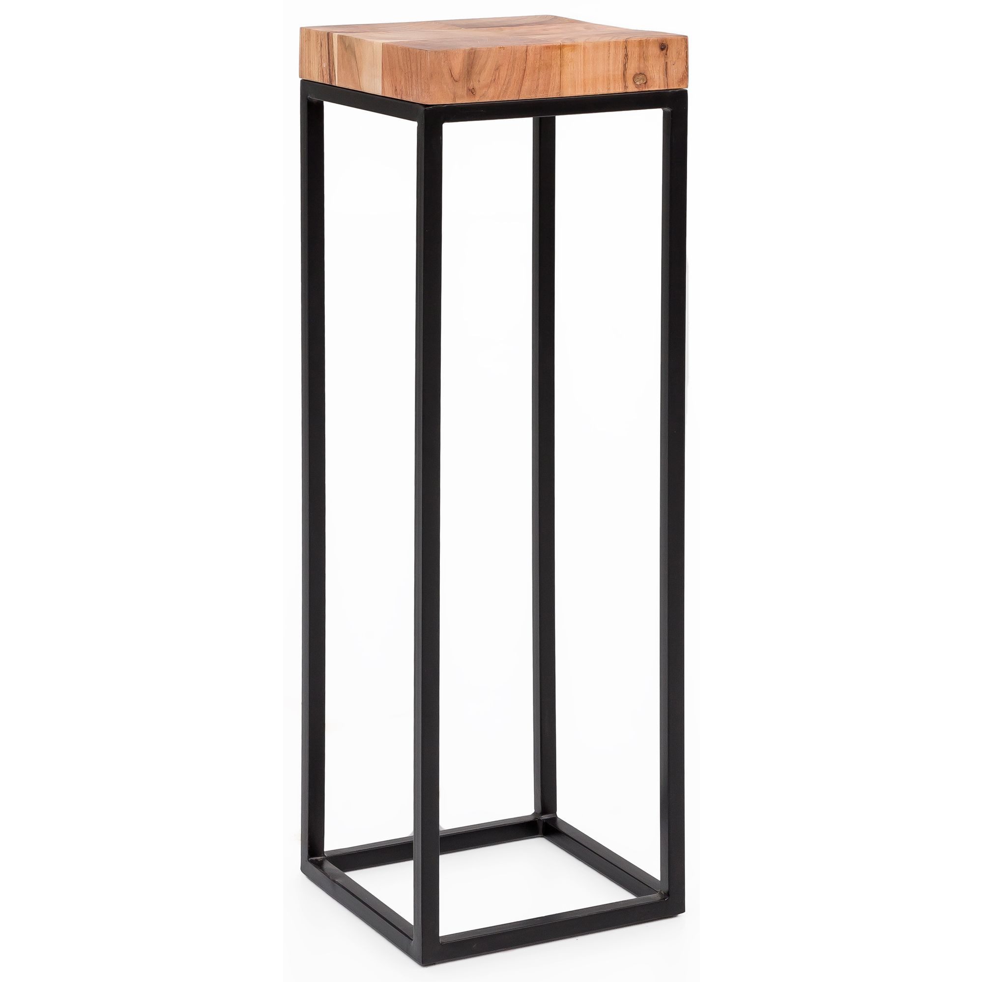 FINEBUY Beistelltisch FB51448 (30x97x30 cm Massivholz günstig online kaufen