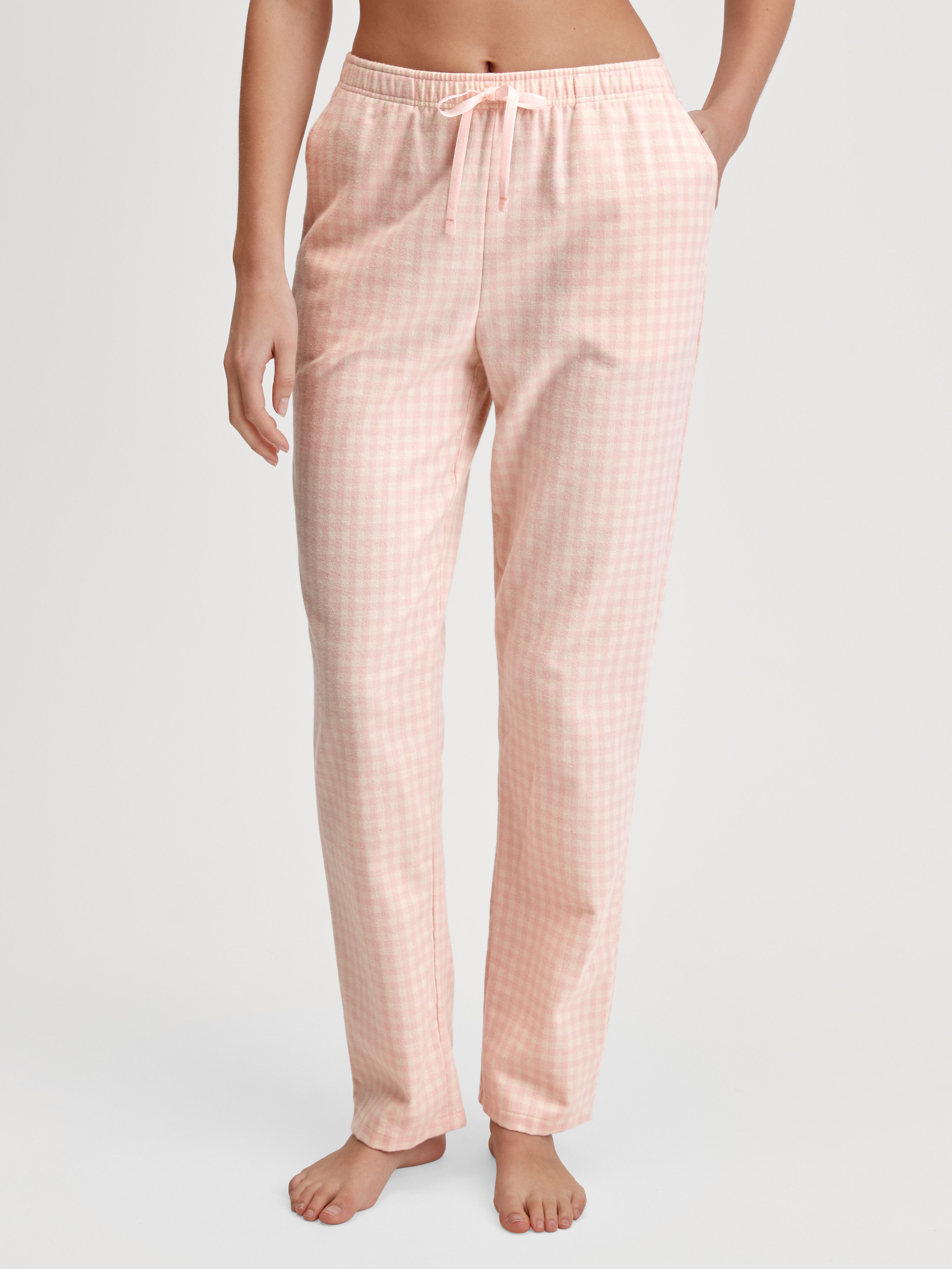 CALIDA Pyjamahose Favourites Holiday Cotton, Flanell-Qualität, Relaxed Fit, wärmend, Gummizug