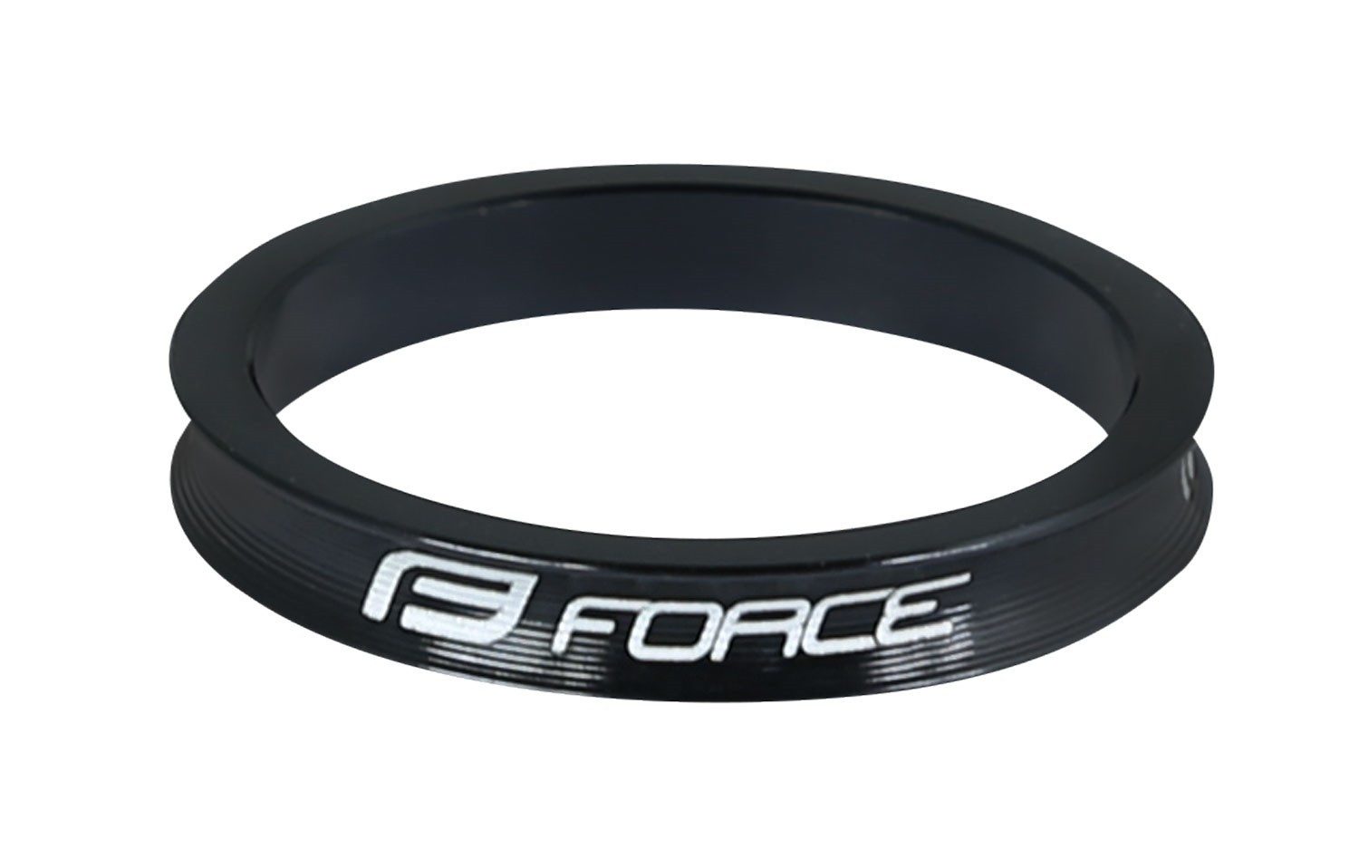 Lenkervorbau spacer headset FORCE 1 1/8" AHEAD 5 mm Al. black