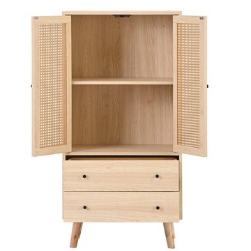 Gotagee Sideboard 60x40x120cm Sideboard TV-Schrank Kommode Stehschrank Aufbewahrung