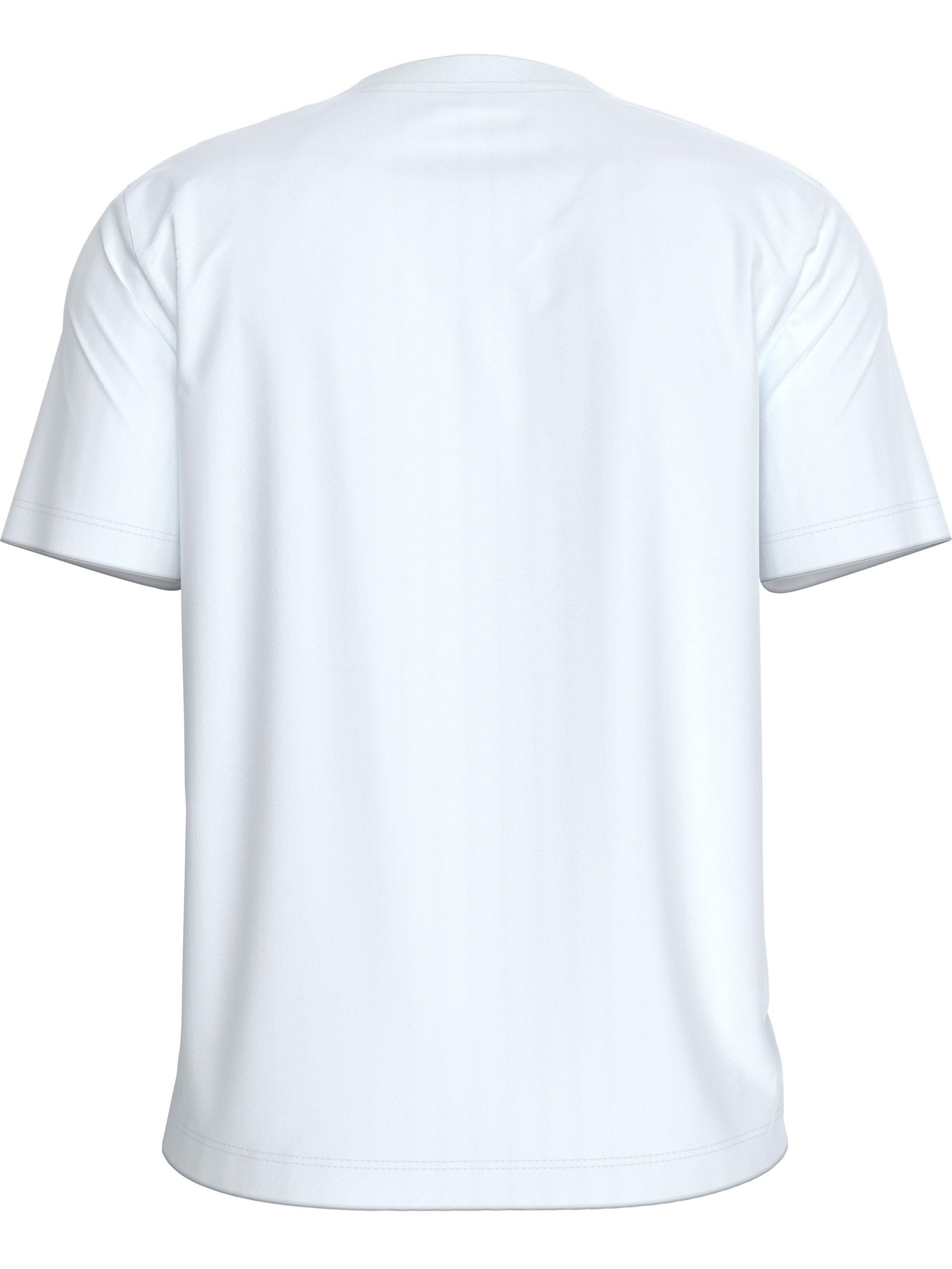 Calvin Klein Jeans T-Shirt Rundhalsausschnitt, Regular Fit, reine Baumwolle