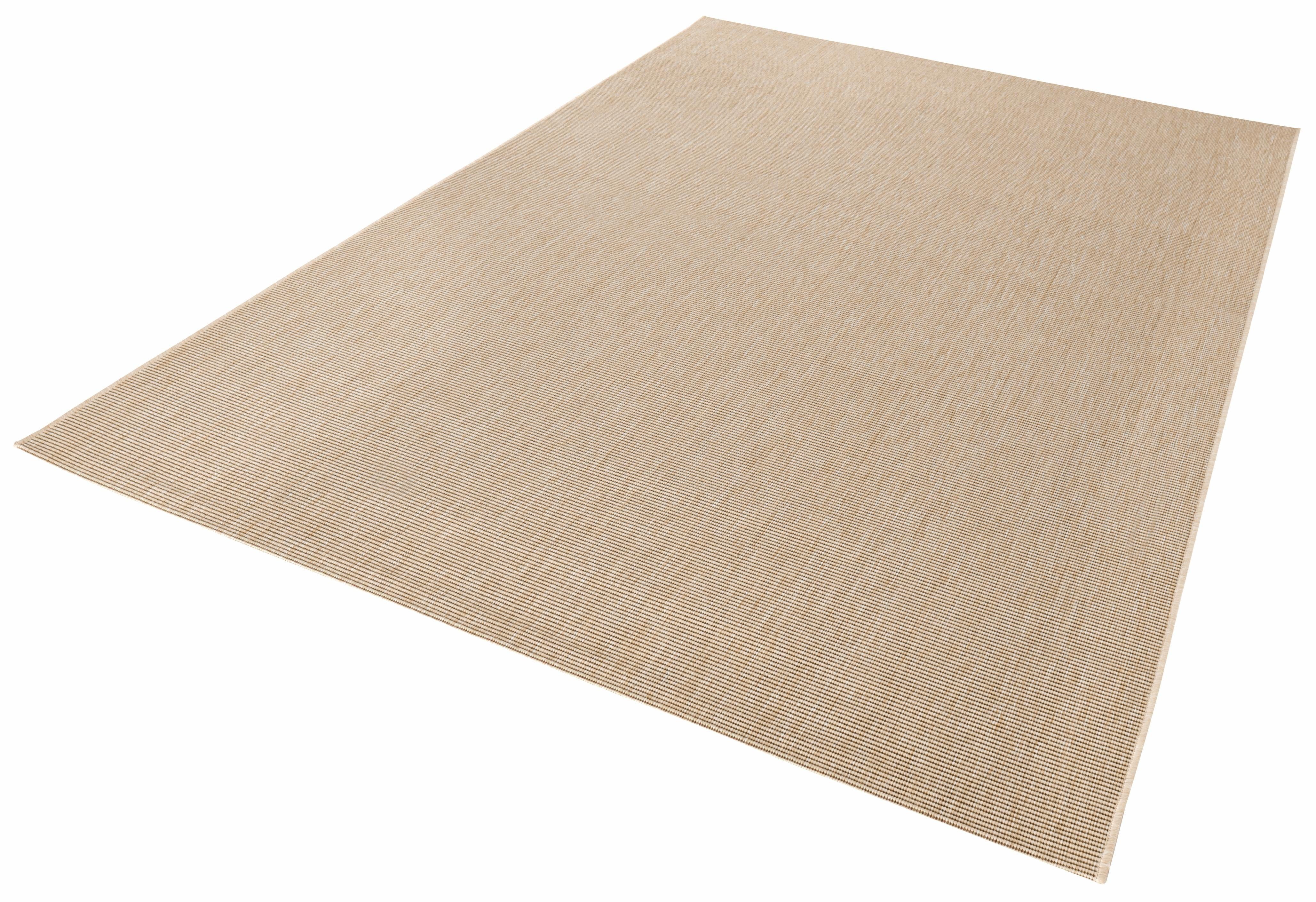 Teppich Match, NORTHRUGS, rechteckig, Höhe: 8 mm, In-& Outdoor, Kurzflor, Teppich, Modern, Unifarben, Wohnzimmer, Balkon beige