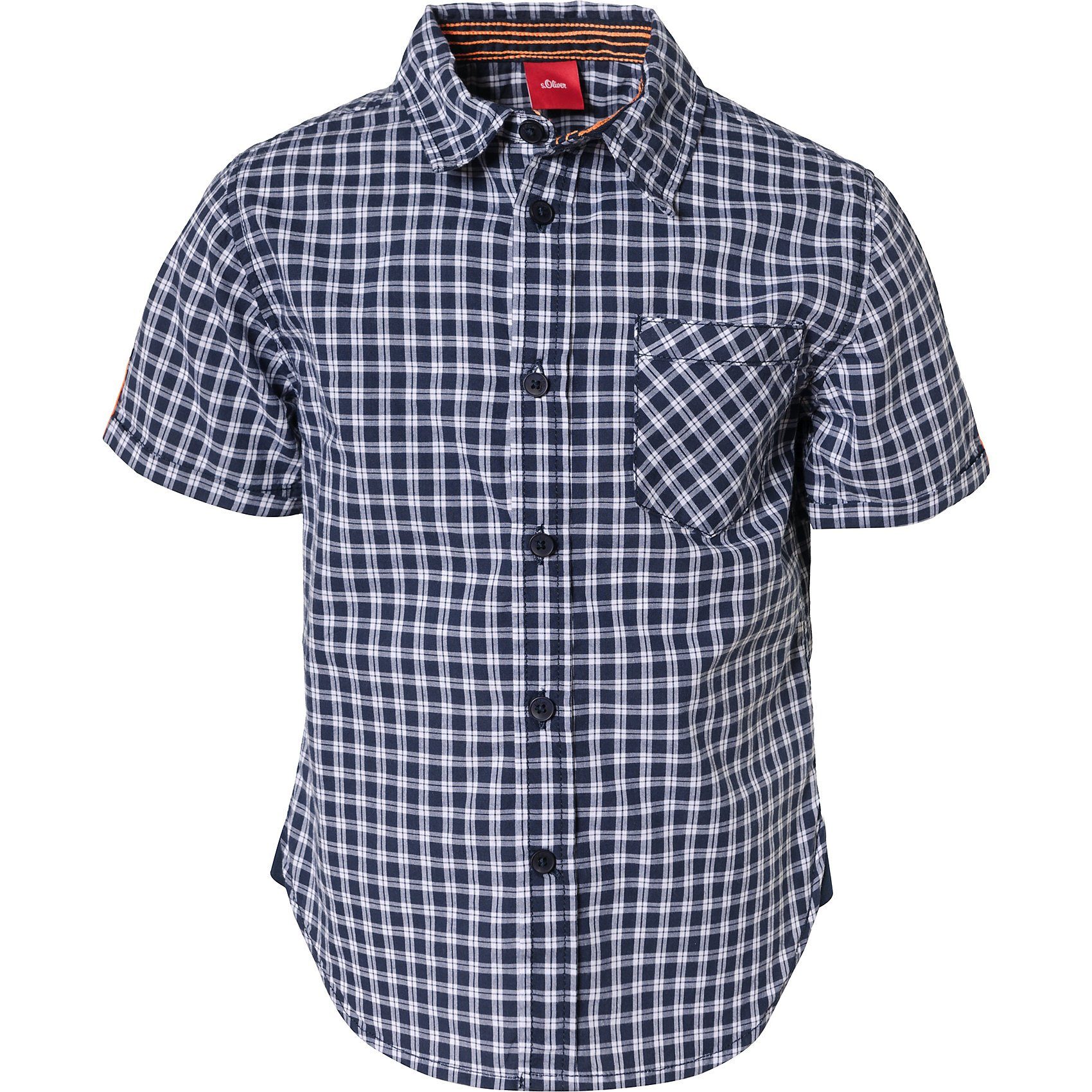s.Oliver Kurzarmhemd kariert für Jungen kaufen | OTTO