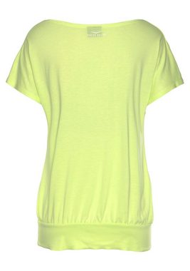 Venice Beach Kurzarmshirt mit Logodruck vorne, T-Shirt, Strandshirt, sportlich-sommerlich