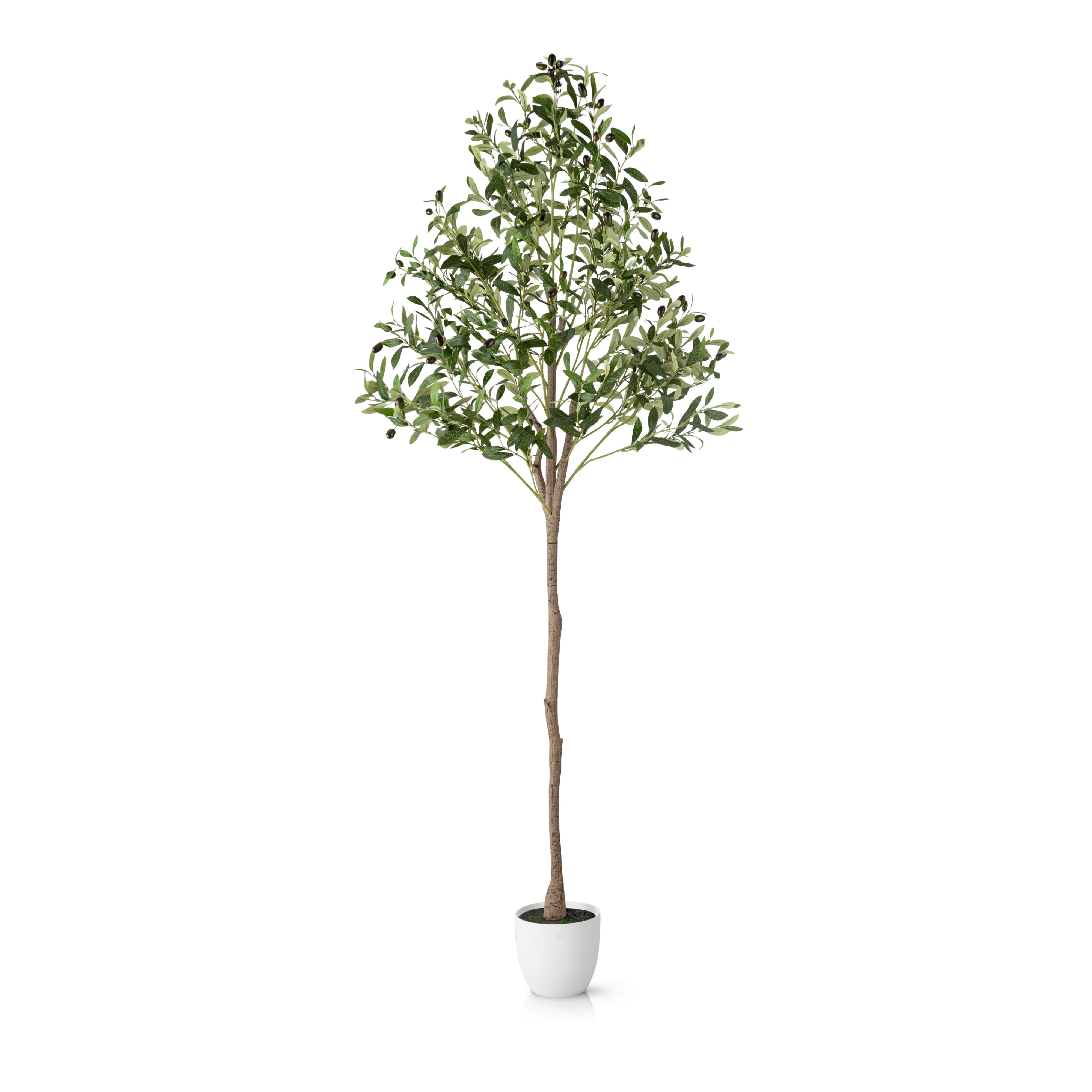 Kunstbaum Künstlicher Olivenbaum, Kunstpflanze Olivenbaum künstlich Olive, günstig online kaufen