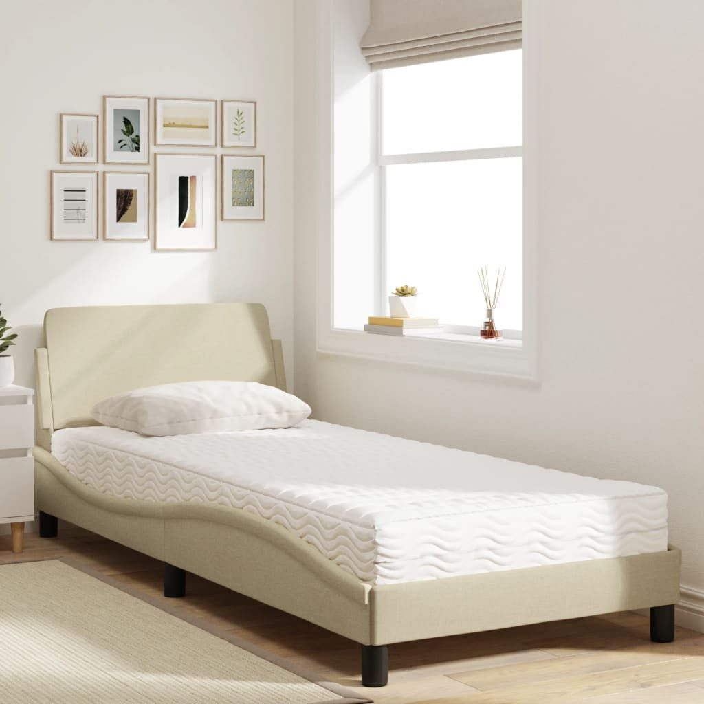 vidaXL Bett Bett mit Matratze "Dover" günstig online kaufen