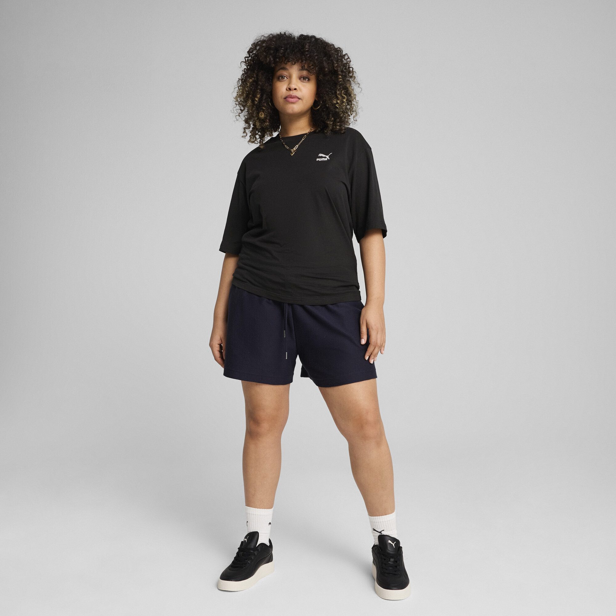 PUMA Sporthose PREMIUM ESS 4" Jacquard-Shorts günstig online kaufen
