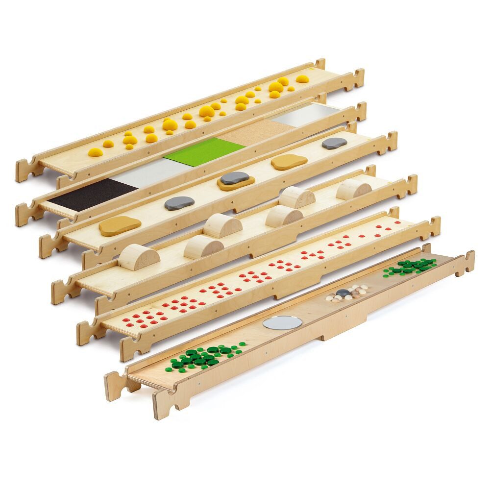 Erzi® Balanceboard Balancierbrett-Set, Toll für barfüßige Expeditionen