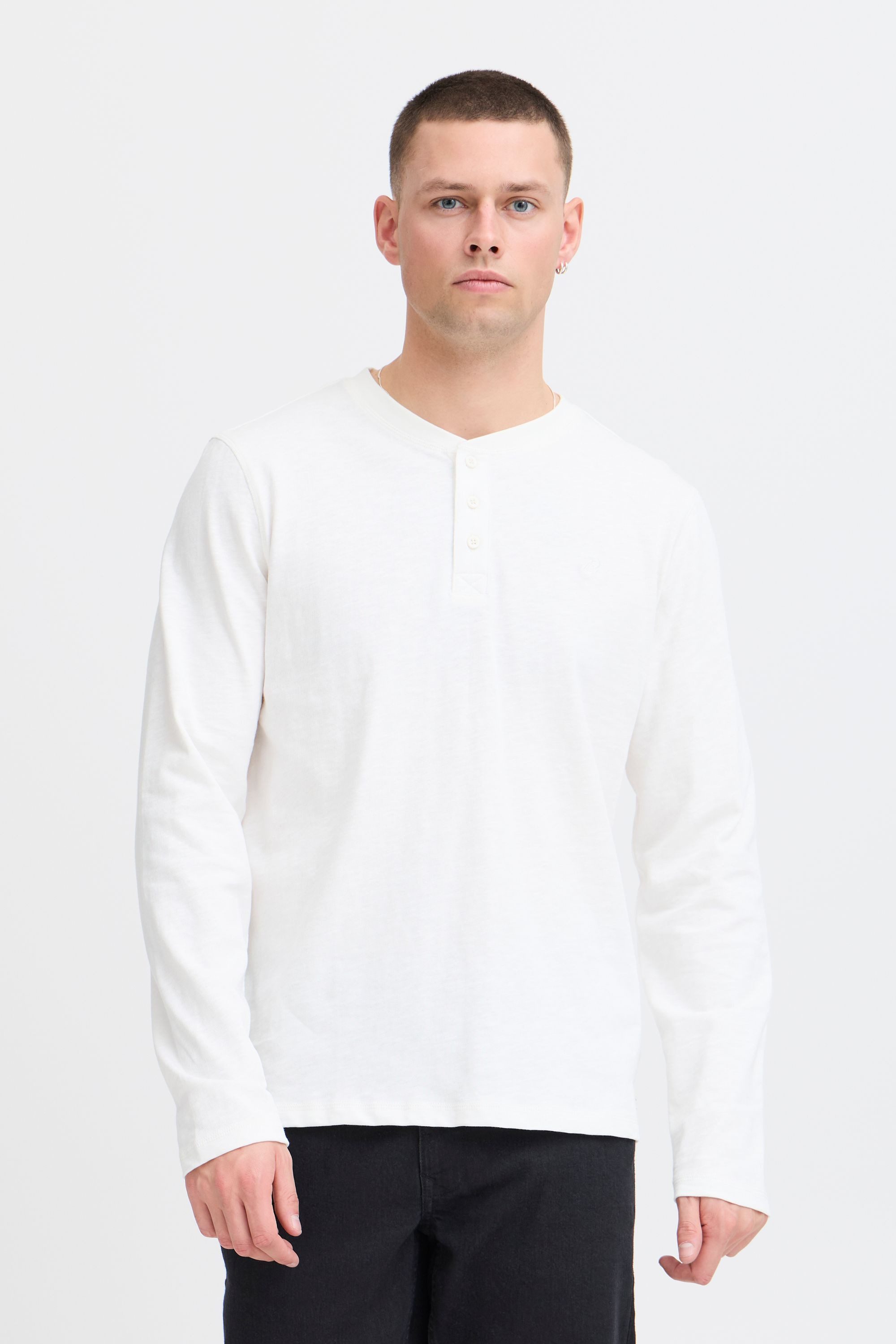 Blend Longsleeve BHTee Lässiges Longsleeve mit Knopfleiste günstig online kaufen