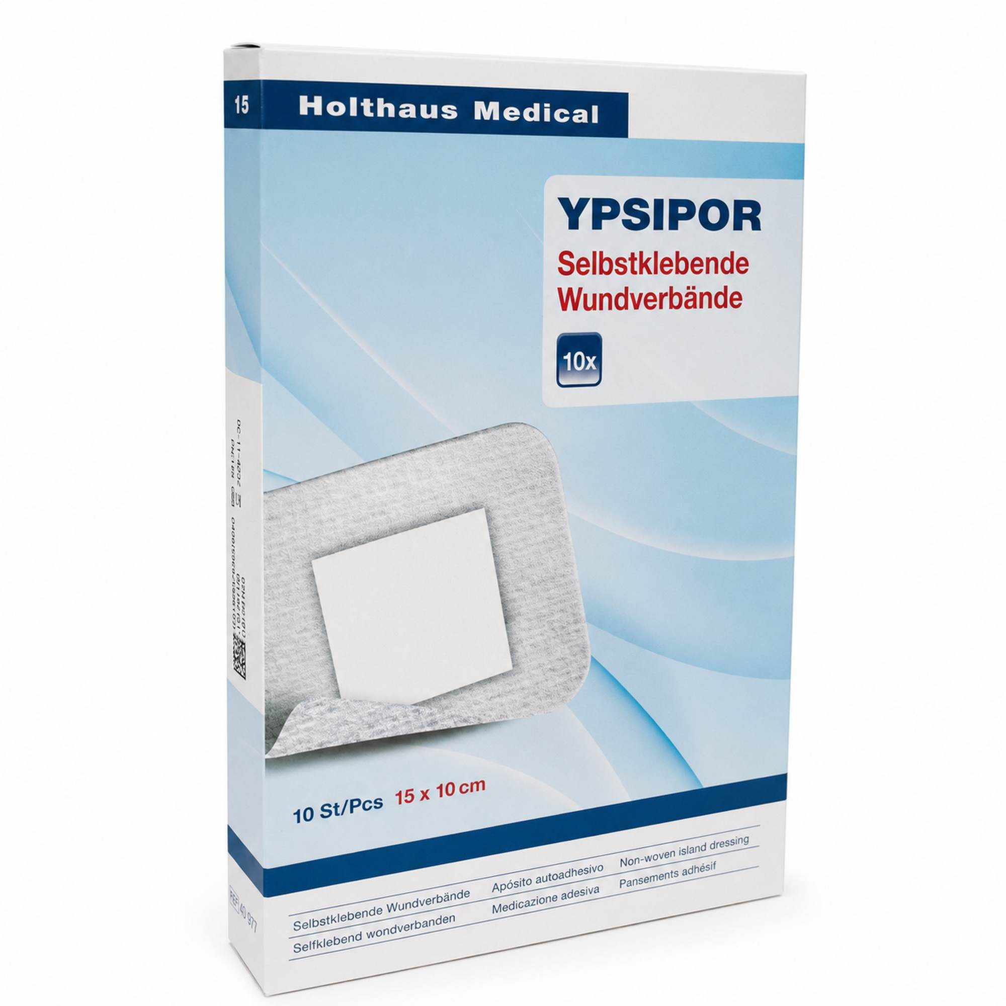 Holthaus Medical Wundpflaster WUNDVERBAND steril YPSIPOR 10x15 cm