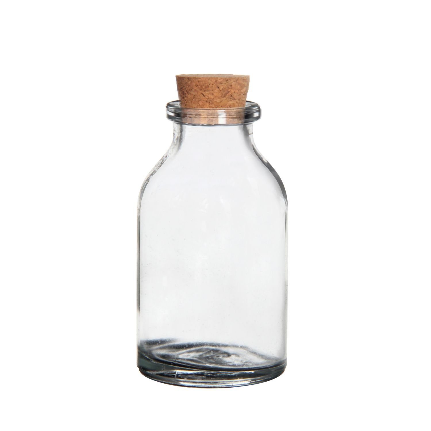 NaDeco Dekovase Probierflaschen mit Korken 20ml, 15 Stück, Größe 6x3cm Likörflaschen | Dekovasen