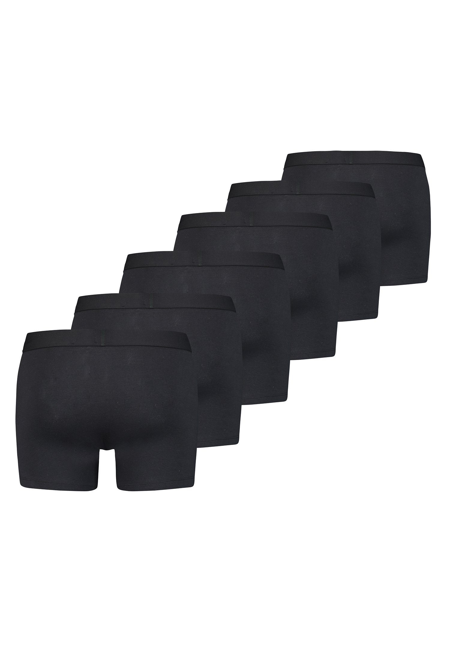 Levi's® Boxershorts LEVIS Men Solid Basic Boxer 6P (Spar-Pack, 6-St., 6er-P günstig online kaufen