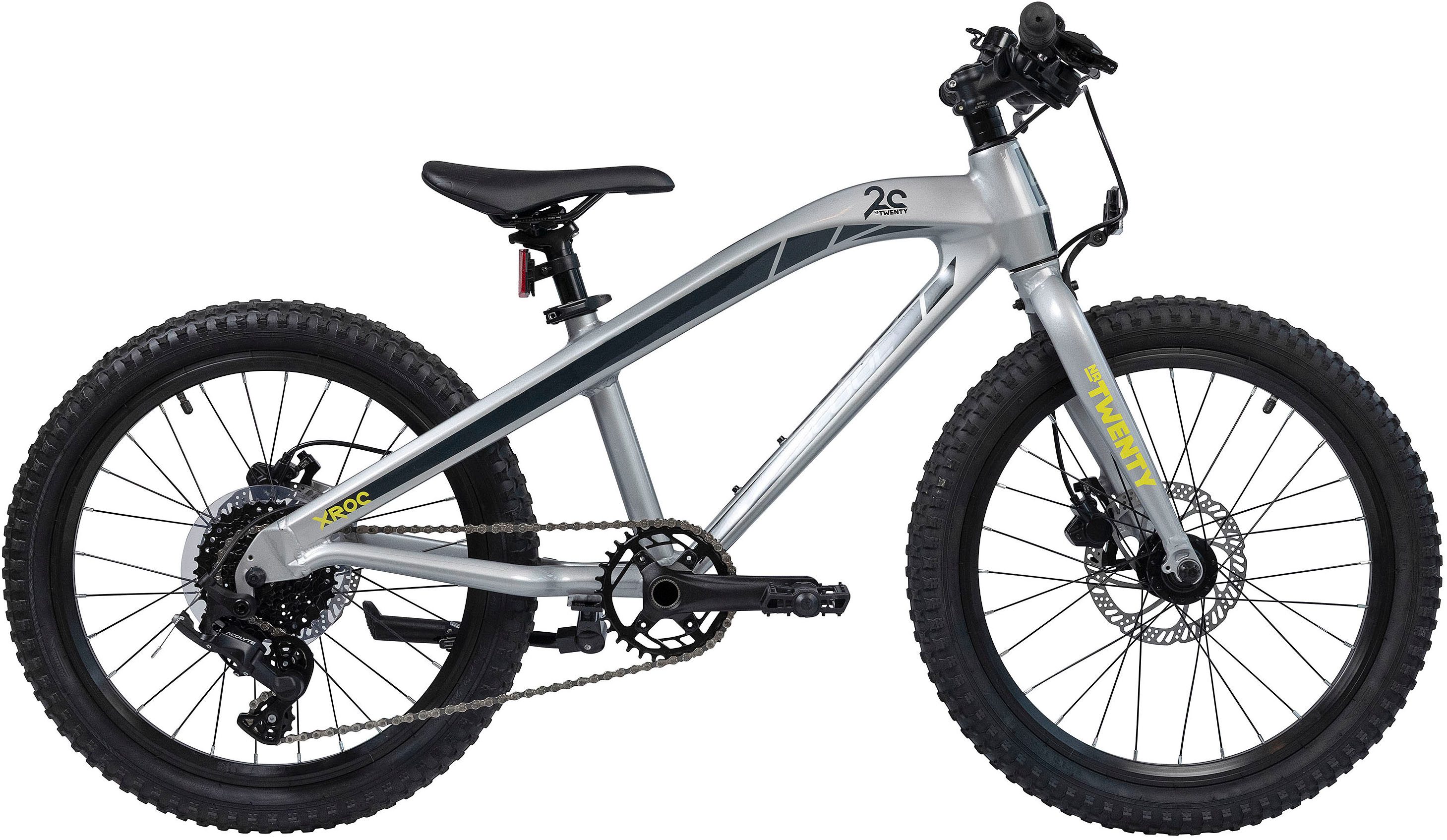 S’COOL Jugendfahrrad S'COOL Xroc TWENTY 20-8S MicroShift- Grey, 8 Gang microSHIFT, Kettenschaltung, -