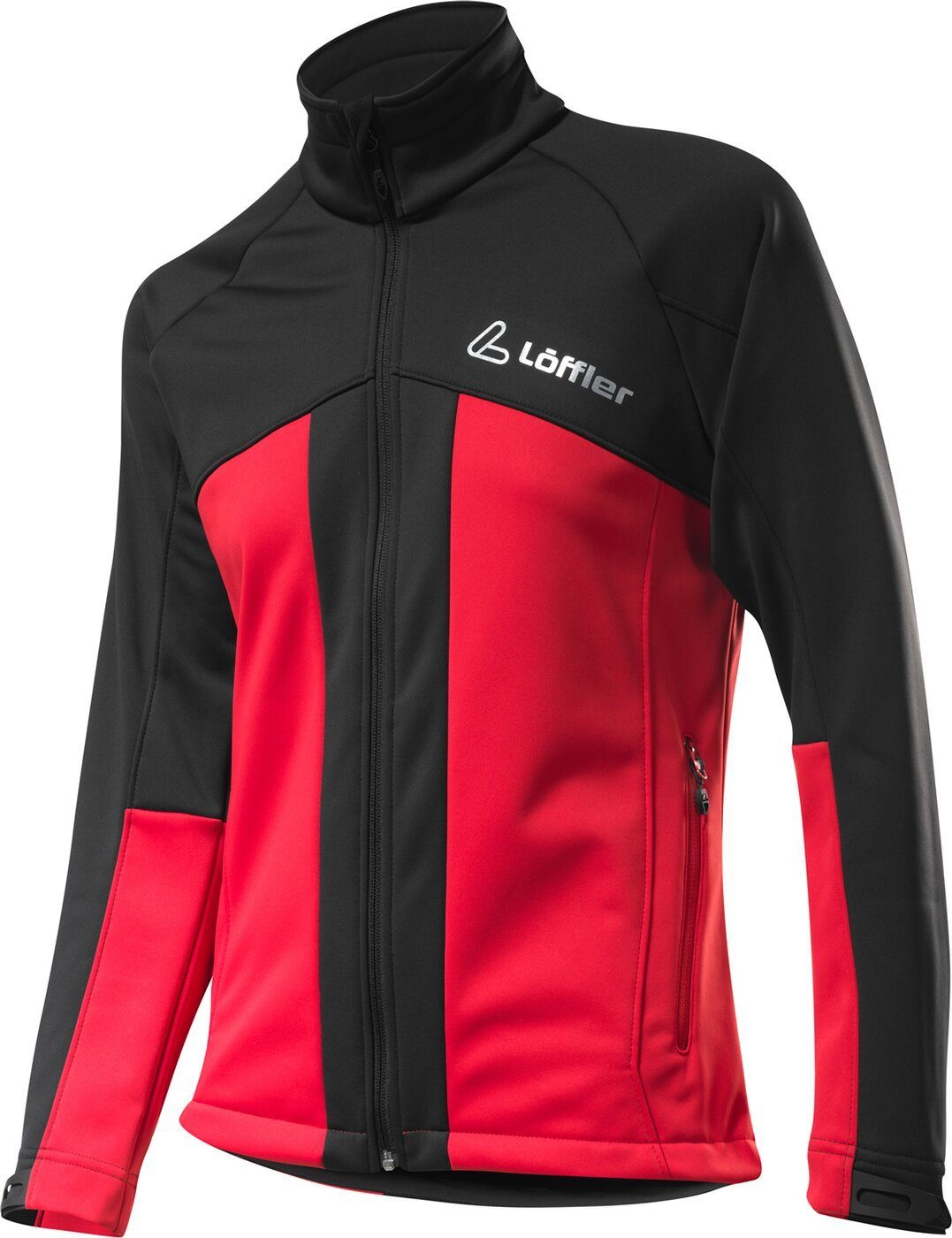 Loeffler Randall Funktionsjacke DA. JACKE TEAMLINE WS SOFTSHEL ROT