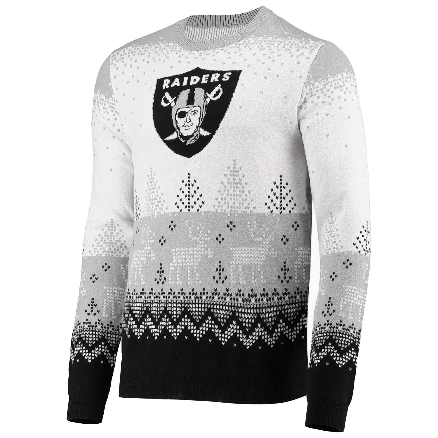 Forever Collectibles Rundhalspullover NFL Ugly XMAS Las Vegas Raiders günstig online kaufen