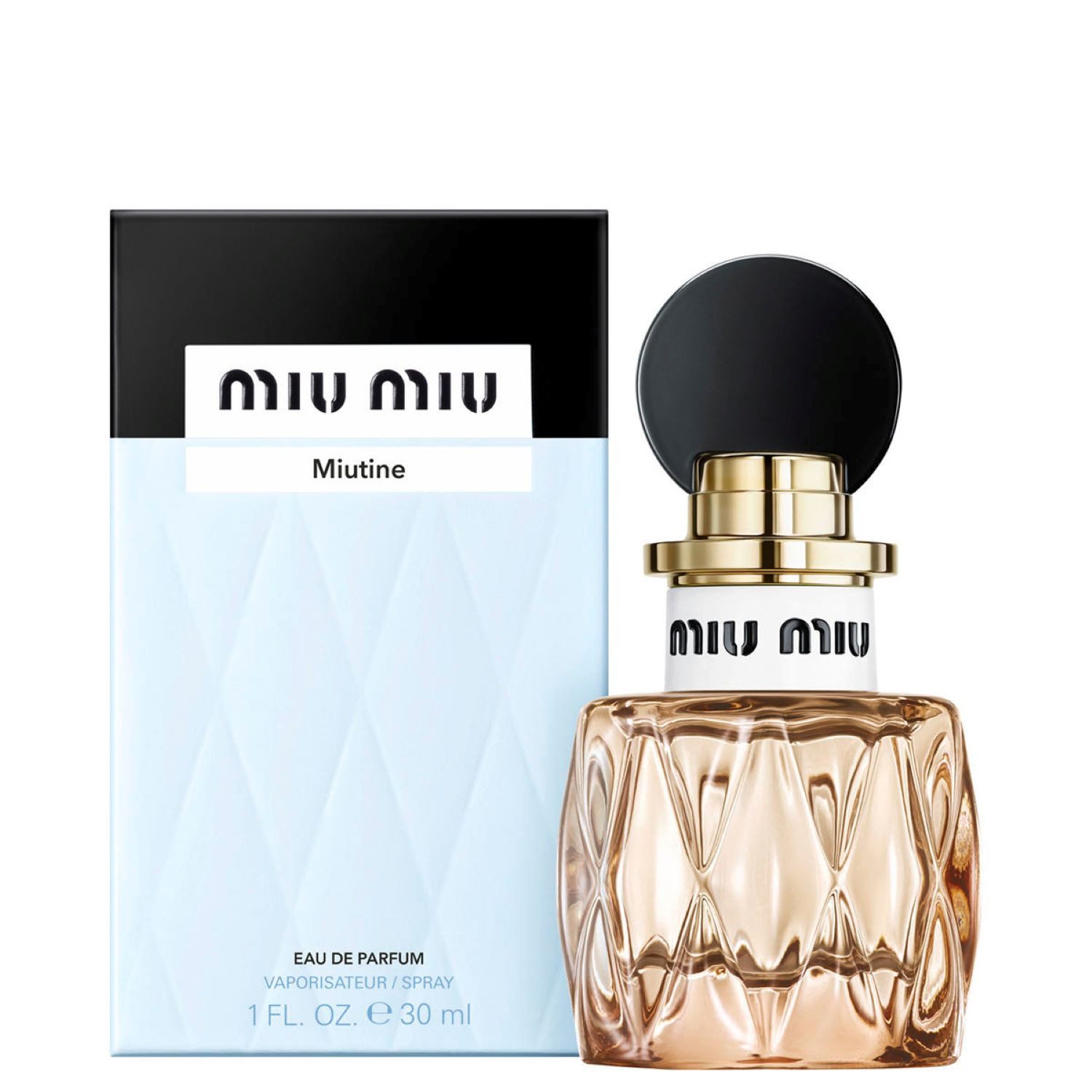 Miu Miu Eau de Parfum miu miu Miutine Eau de Parfum, Glasflakon
